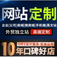 网站定制企业公司网页设计做网站制作做商城开发搭建外贸官网建设